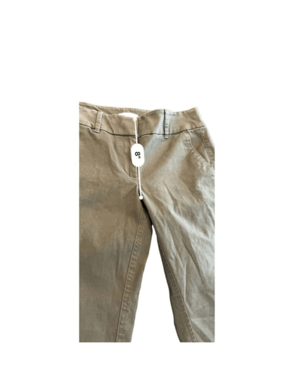 ANN TAYLOR LOFT MODERN CHINO CROP PANTS SIZE 2 - Picture 5 of 10